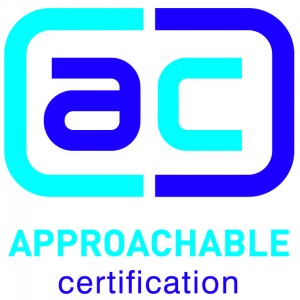 Approachable Certification logo
